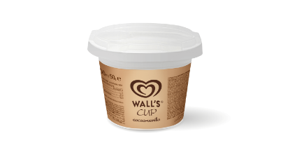 Picture of Algida Cup Cacao Vanilla Ice Cream 73ml