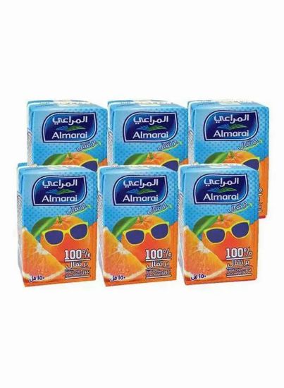 Picture of Al Marai UHT Orange Juice 6x150ml