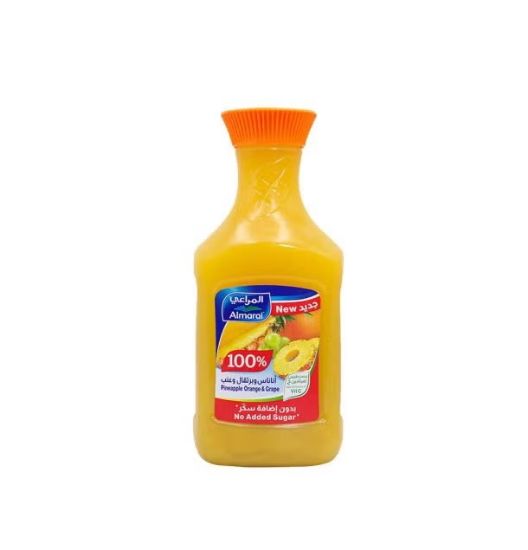 Picture of Almarai Juice Pineapple Apple Orange & Grape NAS, 1.4ltr