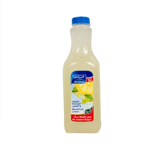 Picture of Almarai No Added Sugar Mixed Fruit Lemon Juice, 1ltr