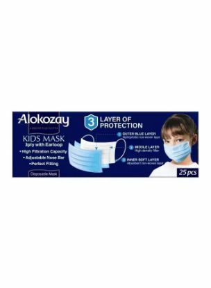 Picture of Alokozay Face Mask Kids 3PLY 25's