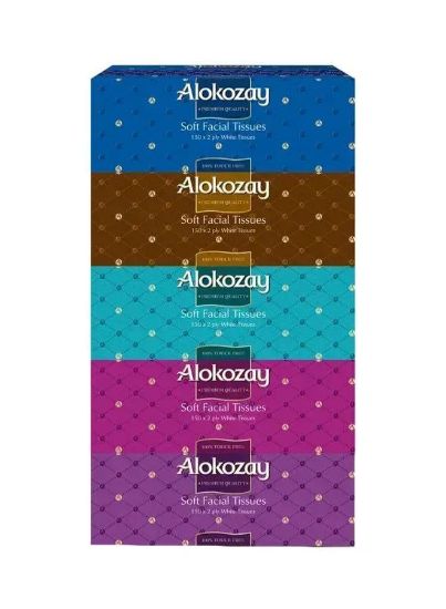 Picture of Alokozay Soft Facial Tissue 2Ply 5x150's