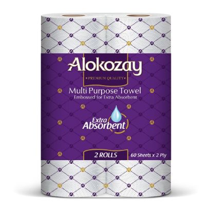 Picture of Alokozay Multipurpose Towel Roll 2pc 2'S