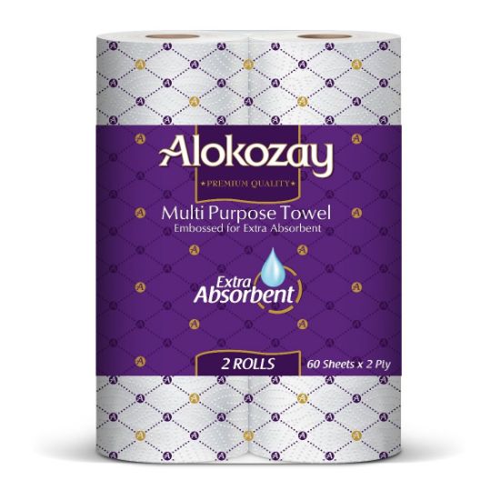 Picture of Alokozay Multipurpose Towel Roll 2pc 2'S