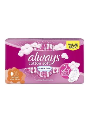 Picture of Always Cottony Soft Ulitrea Thin Normal Wings 20's