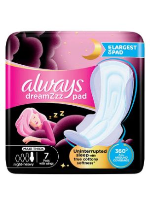 Picture of Always Dry Pad Cotton Thick Pink 7's