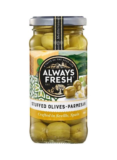 Picture of Always Fresh Stuffed Olives-Parmesan 235gm