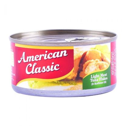 Picture of American Classic White Meat Tuna Solid In Sunflower Oil 185gm