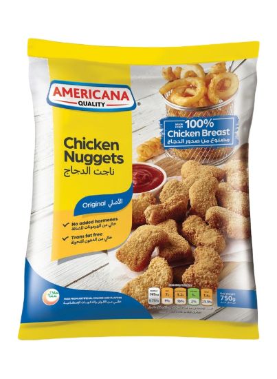 Picture of Americana Frozen Chicken Nuggets 750gm