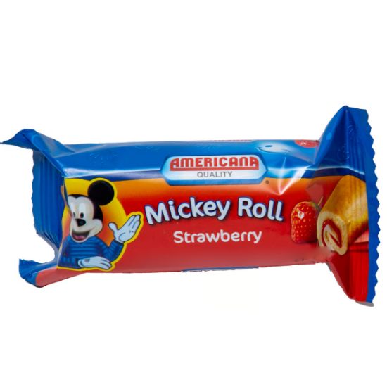 Picture of Americana Mickey Roll Strawberry 24pc