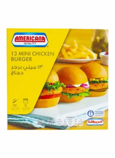 Picture of Americana Mini Chicken Burger 2X400gm