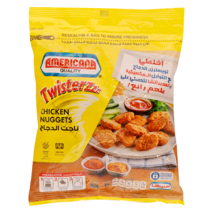 Picture of Americana Frozen Twisterz Chicken Nugget 750gm