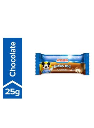 Picture of Americana Mickey Roll Chocolate 25gm