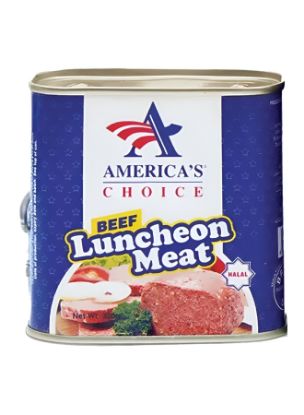 Picture of America Choice Beef Luncheon Meat 320gm Halal