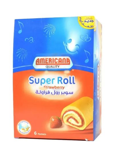 Picture of Americana Super Roll Strawberry 85gm