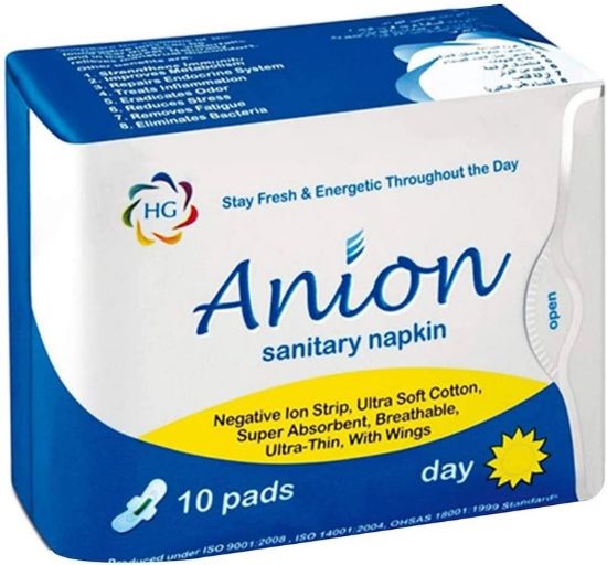 Picture of Anion Sanitary Napkin 10's