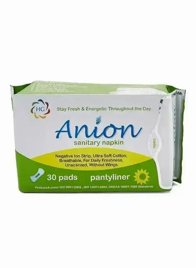 Picture of Anion Sanitary Napkin Pantyliner 30's