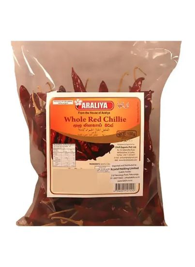 Picture of Araliya Red Chillie Whole 100gm