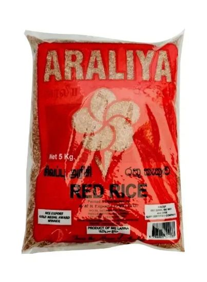 Picture of Araliya Rice Red Raw 5kg