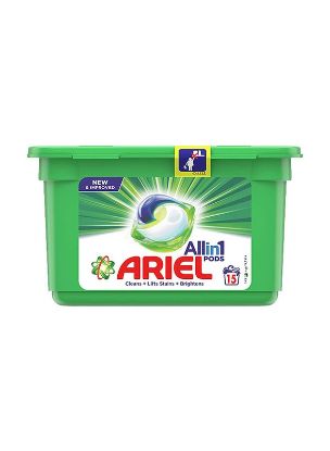 Picture of Ariel 3In1 Pods Capsule Regular 15's 405gm