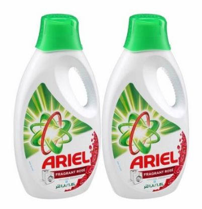 Picture of Ariel Liquid Fragrant Rose 2x1.8litre