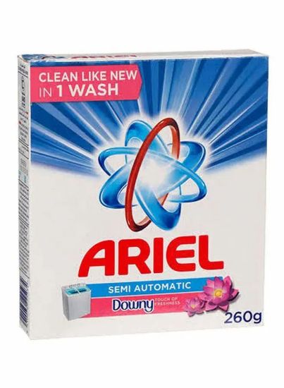 Picture of Ariel Powder Detergent Semi-Automatic With Downy 260gm