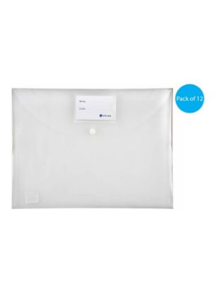 Picture of Atlas Document Bag With Card 10038 White 12pc