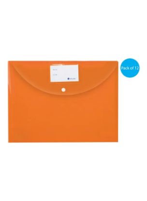 Picture of Atlas Document Bag With Card 1003C Orange 12pc