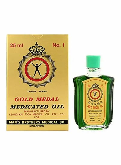 Picture of Gold Medal Medicated Oil No.1 25ml