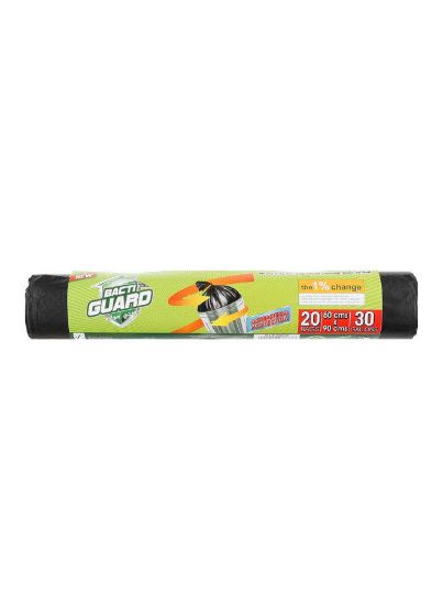 Picture of Bacti Guard Garbage Bag Black 30 Gallon 20's Roll