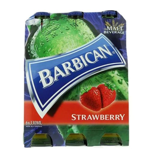 Picture of Barbican Malt Beverage Strawberry Flavour 6x330ml