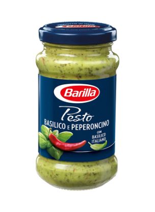 Picture of Barilla Pesto Basilico Peperoncino 195gm