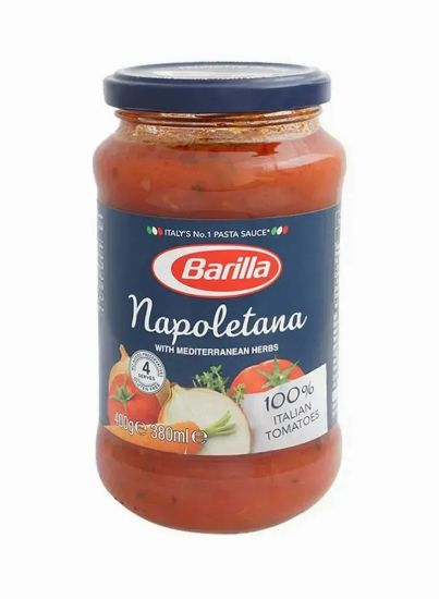 Picture of Barilla Napoletana Pasta Sauce With Mediterranean Herbs 400gm