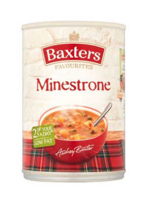 Picture of Baxters Soup Minestrone 400gm