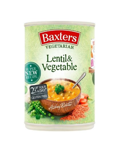 Picture of Baxters Veggie Goodness Lentil & Vegetable Soup 400gm