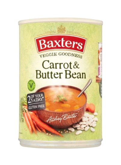 Picture of Baxters Vegetarian Carrot & Butterbean Soup 400gm