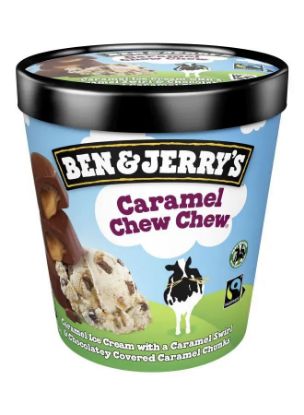 Picture of Ben & Jerry's Ice Cream Tub Caramel Cluster Crunch 465ml