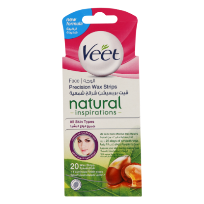 Picture of Veet Wax Strips Natural 20 Strips