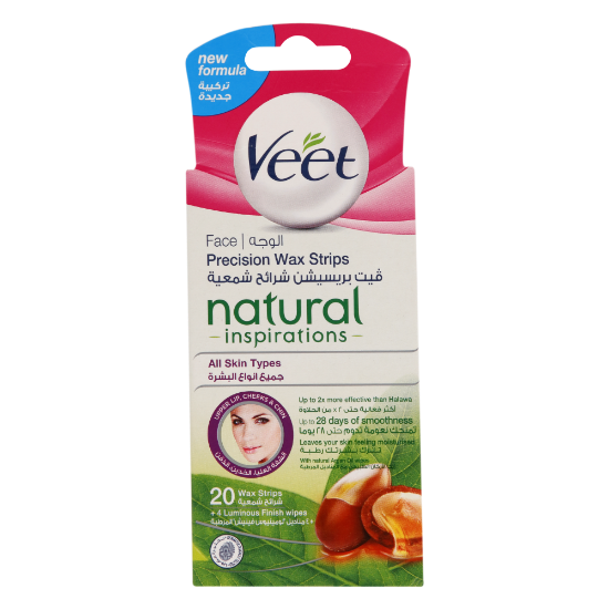 Picture of Veet Wax Strips Natural 20 Strips