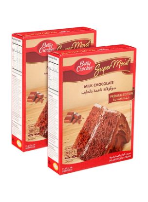 Picture of Betty Crocker Cake Mix Milk Chocolate (2x510GM)