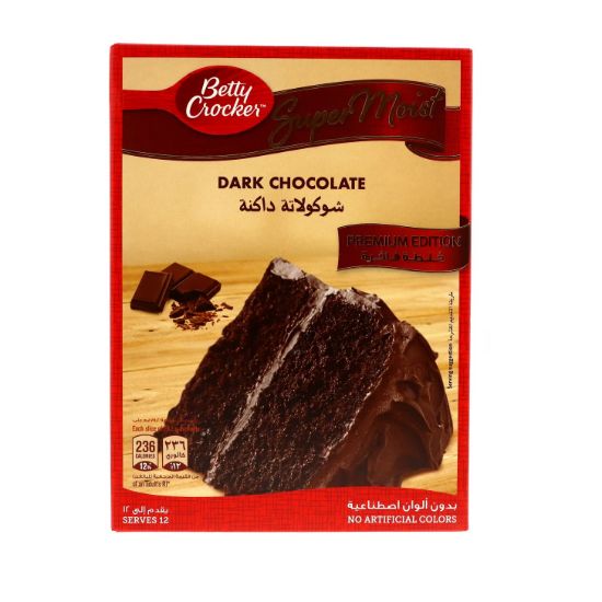 Picture of Betty Crocker Dark Chocolate 510gm