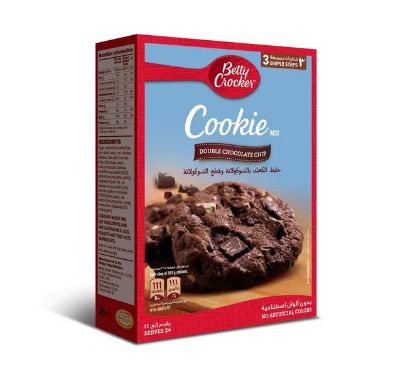 Picture of Betty Crocker Double Chocolate Chip Cookie Mix, 496gm