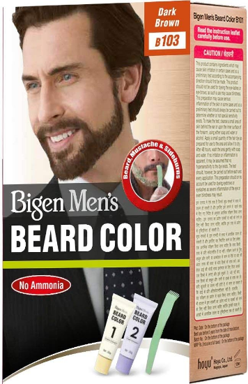 Picture of Bigen Men's Beard Color B103 Dark Brown