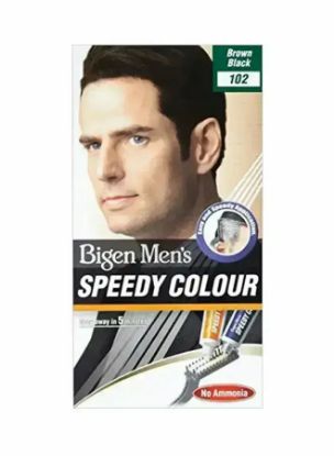 Picture of Bigen Men's Speedy Color Hair 102 Brown Black