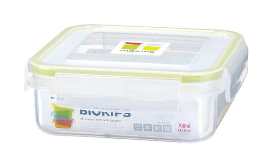 Picture of Biokips Square Food Container With Divider 700ml 1pc