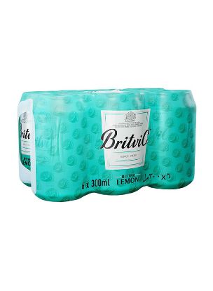 Picture of Britvic Bitter Lemon Can 5+1 300ml