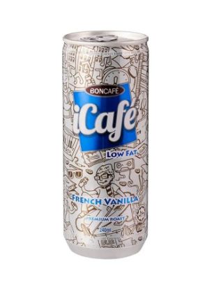 Picture of Boncafe Icafe French Vanilla Premium Roast Low Fat 240ml