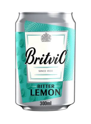 Picture of Britvic Bitter Lemon Can 300ml