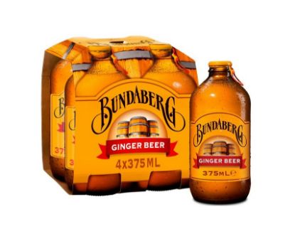 Picture of Bundaberg Ginger Bev 4x375ml