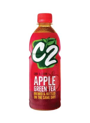 Picture of C2 Cool & Clean Green Tea Apple 500ml